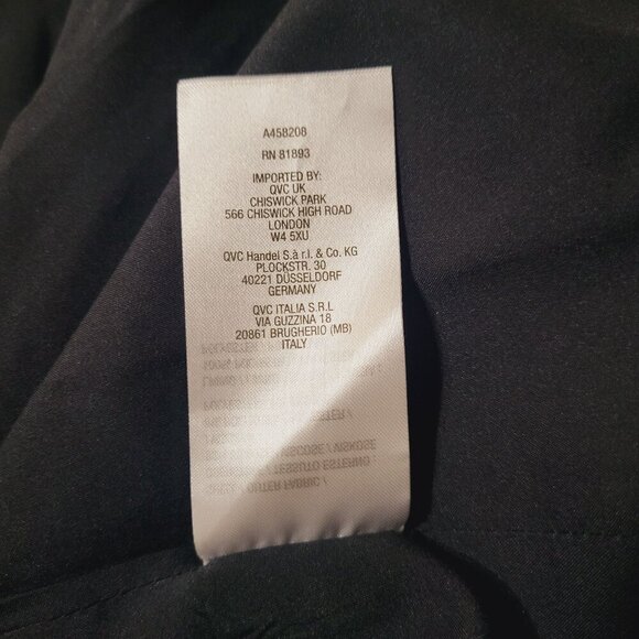 Candace Cameron Bure Gingham Blazer Jacket 2XP Black/ Rose Academia Transitional - Picture 6 of 15